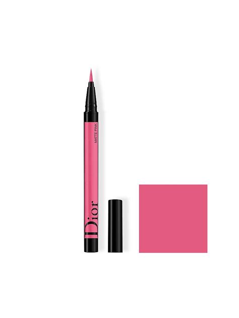 dior pink eyeliner|diorshow waterproof eyeliner.